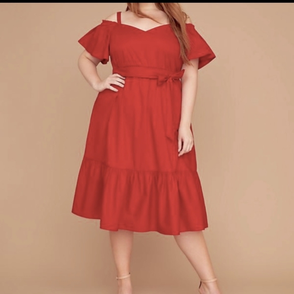 Lane Bryant Dresses & Skirts - Beautiful Off the Shoulder Dress